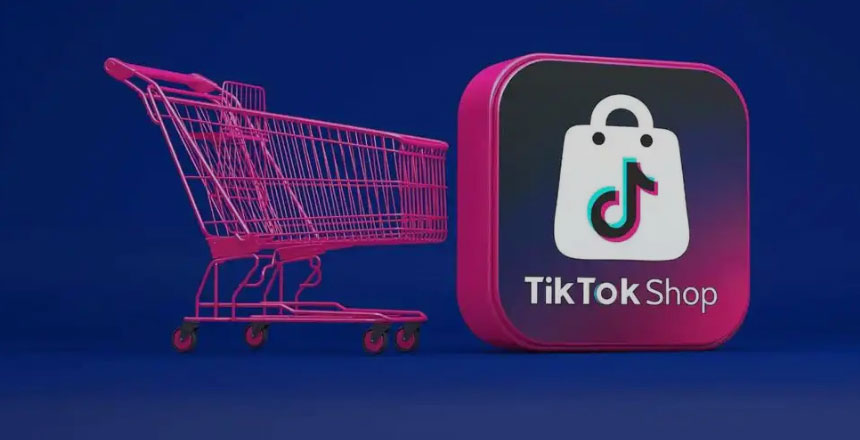 Tiktok Shop Platform Illustration